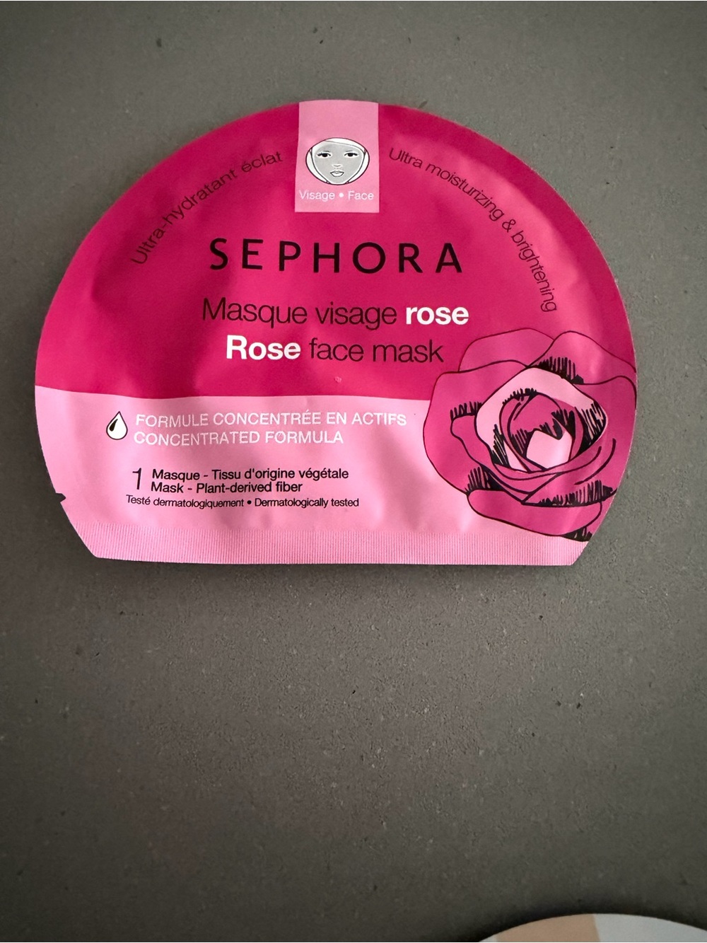 SEPHORA Pink Rose Face Mask - Brightening Hydration